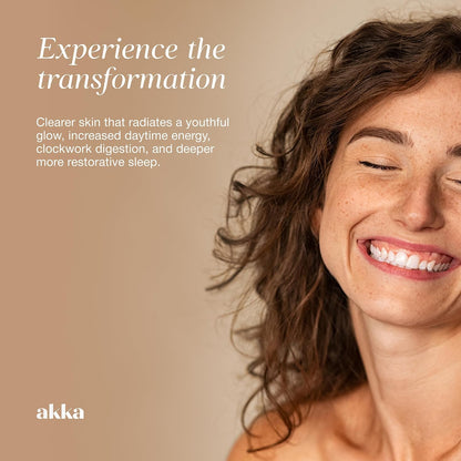 AKKA Premium Liver CleanseDetox & Repair Superbiotic -Supports Liver Health & FunctionBoostsrgy, Digestion &Metabolism with BioavailablePasteurized Akkermansia, Non-GMO, Gluten-Free